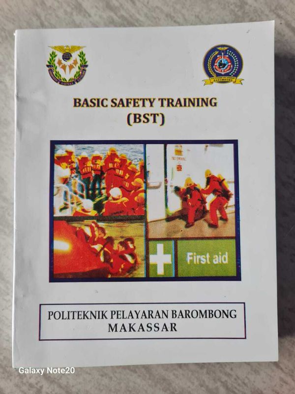 Buku BST-Basic Safety Training (Ukuran A5) DKP