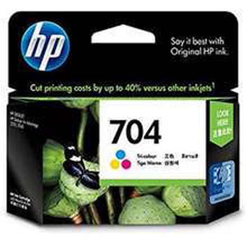 Cartidege hp 704 Warna