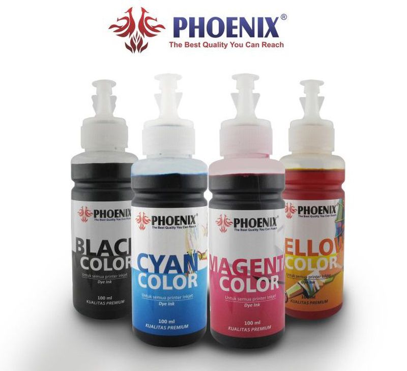 TINTA REFILL PHOENIX 100 ML - Hitam