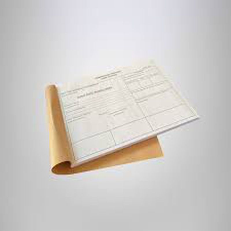 Blangko Cetak 1/2 folio 1 muka