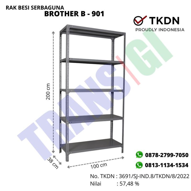 Rak Besi Serbaguna B-901