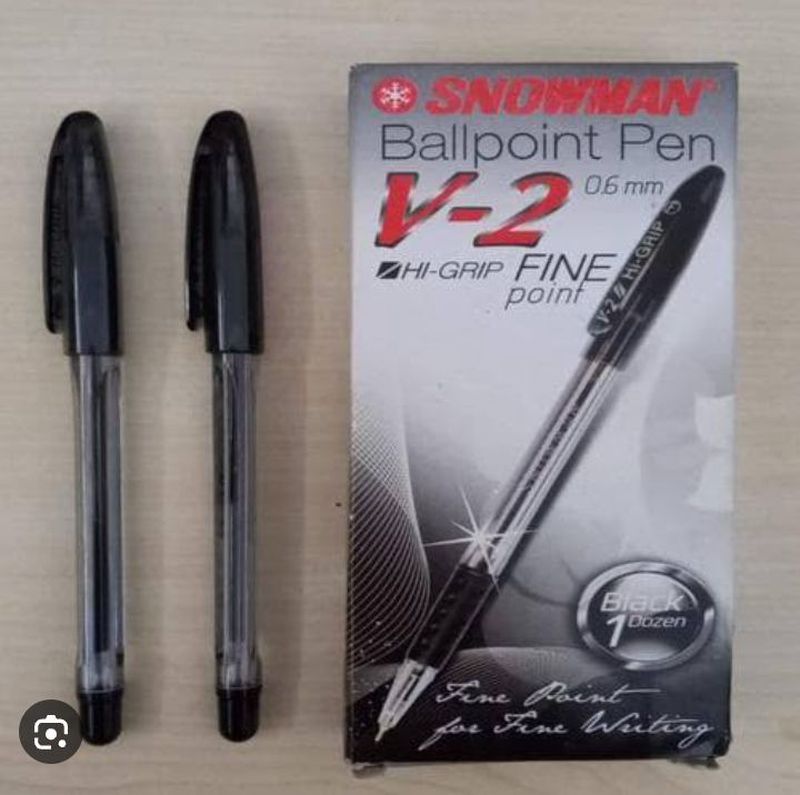 Pulpen Snowman V2 Hitam