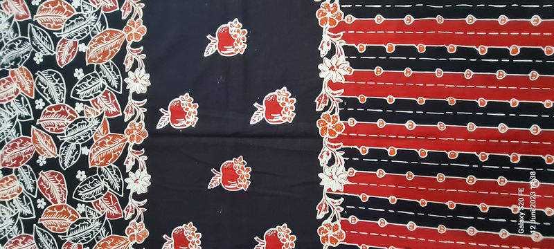Kain Batik Cap Apel 3 Motif Handmade