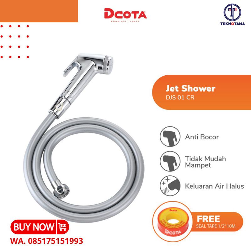 Jet Shower Cebok Bidet Dcota DJS 01 CR (Kran Toilet)