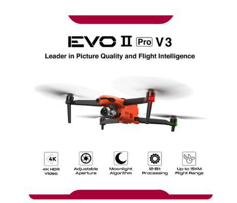 Autel Evo II Pro V3 Drone 6K 20MP