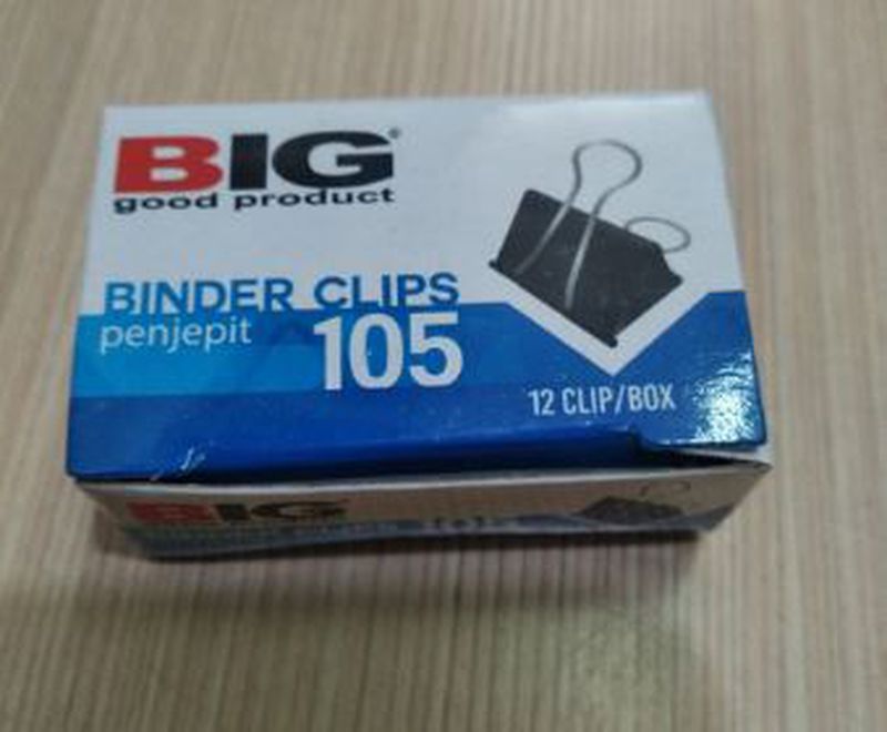 Binder Clip Big No. 105 (1 Box isi 12 pcs)