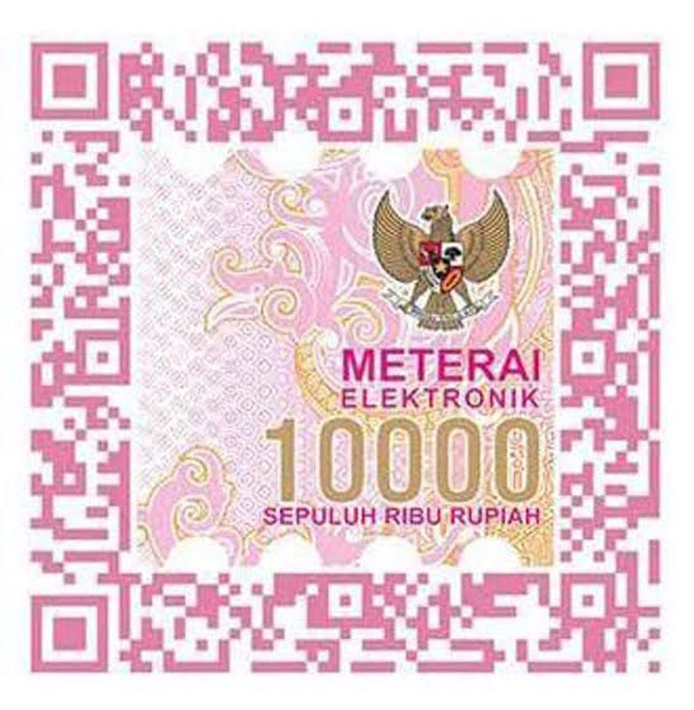 Meterai Elektronik 10rb