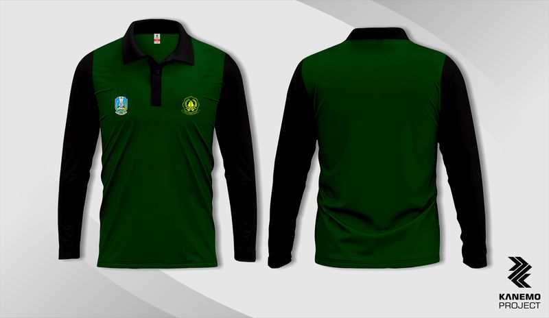 Baju Berkerah Lengan Panjang Premium (Custom Design)