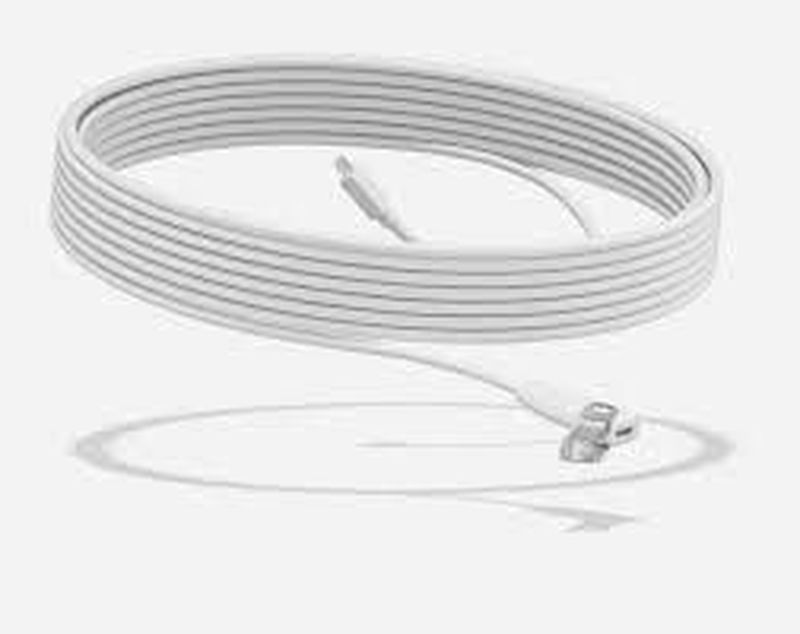 Logitech RALLY MIC POD EXTENSION CABLE (White)