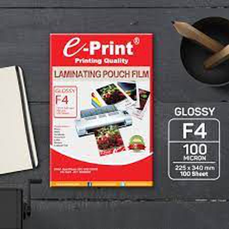 PLASTIK LAMINATING POUCH FILM EPRINT F4