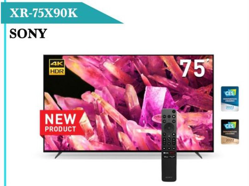 LED TV SONY XR-75X90K 75 INCH 4K ANDROID GOOGLE TV SONY BRAVIA 75X90