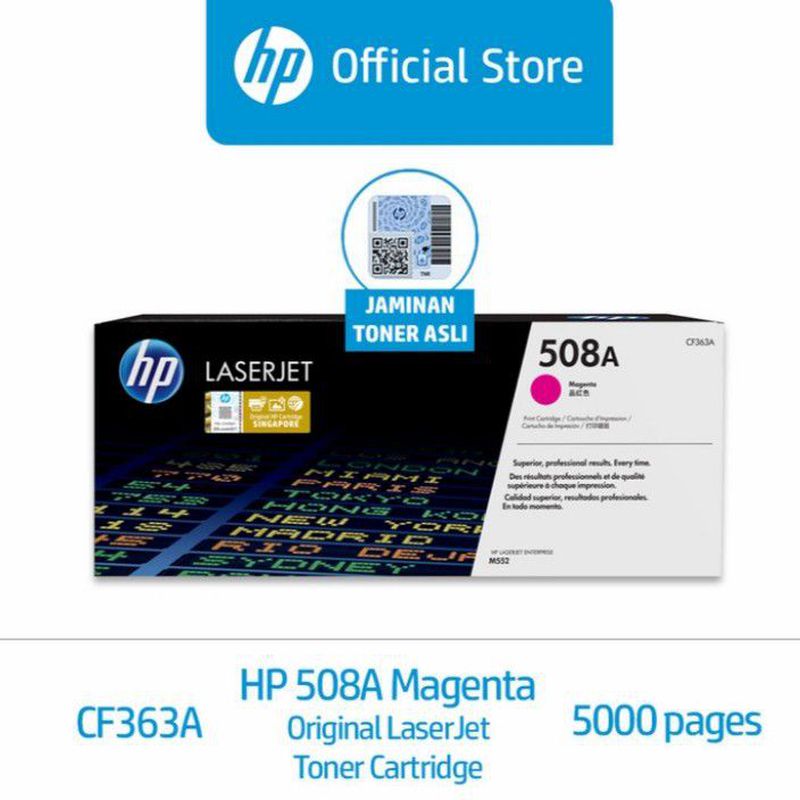 TONER HP BLACK 508A (CF360A) ORIGINAL