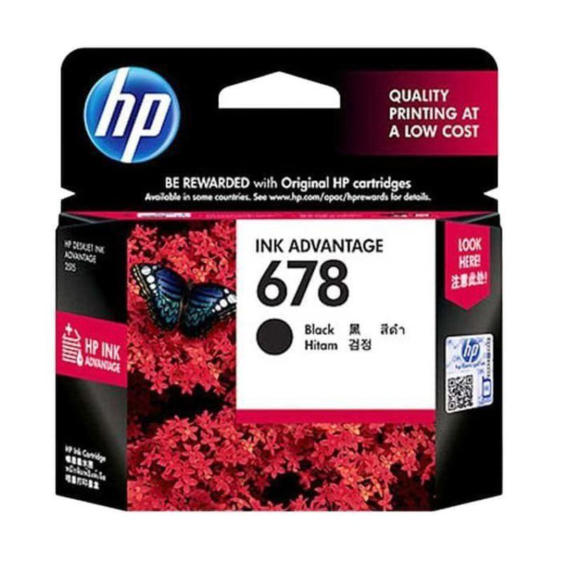 TINTA HP 678 INK CARTRIDGE BLACK ORIGINAL