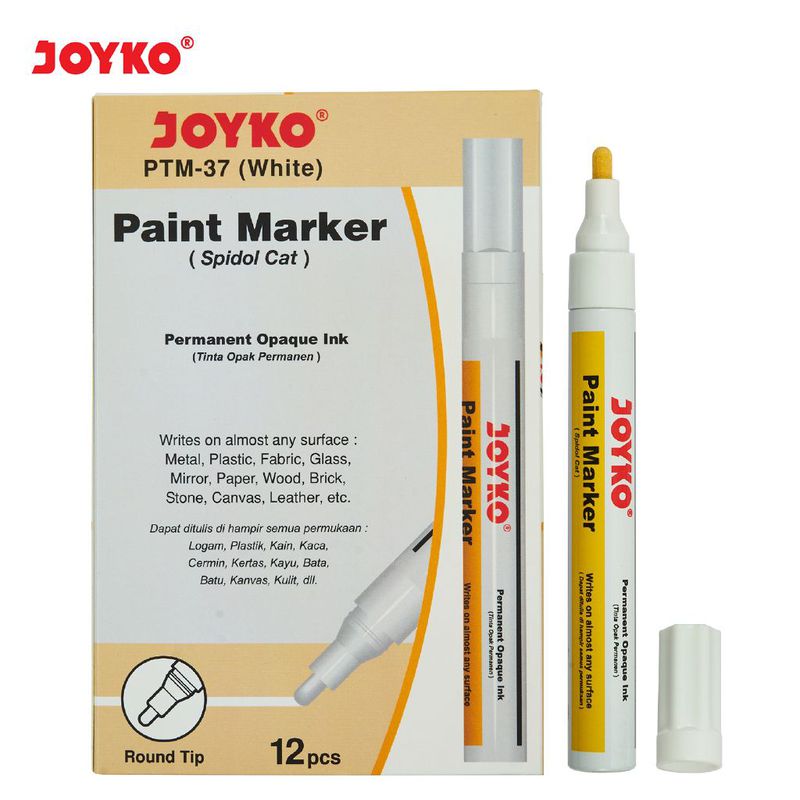 Spidol Paint Marker PTM37 (White)