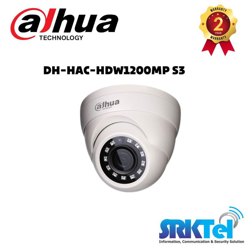 DH-HAC-HDW1200MP S3 Dahua 2MP Indoor