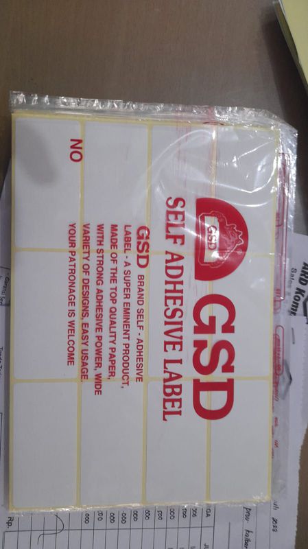 KERTAS LABEL ( Ukuran 103 )