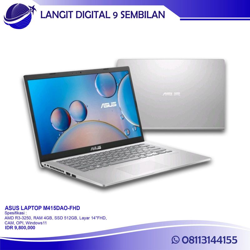 ASUS LAPTOP M415DAO-FHD