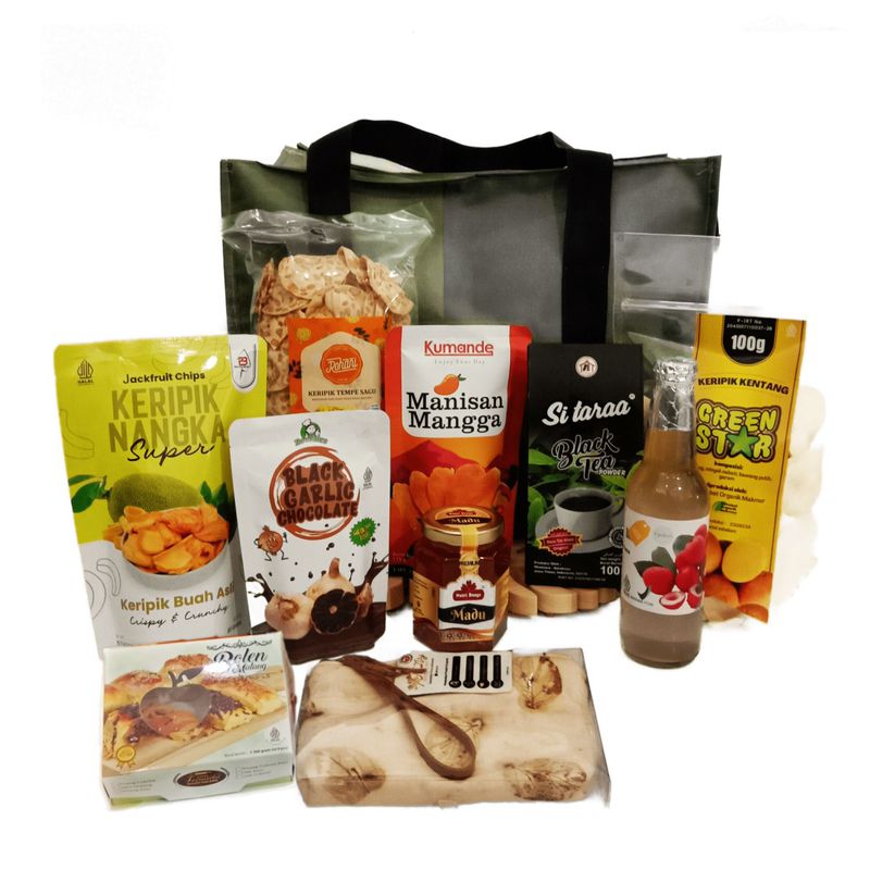 Paket VIP. Goodie bag isi produk umkm