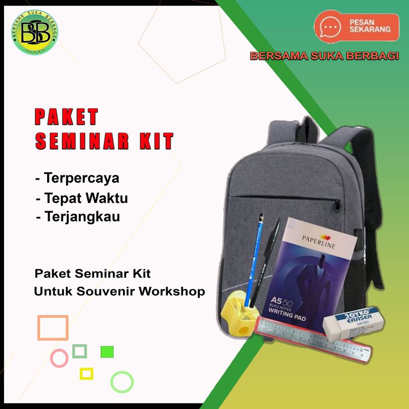 PAKET SEMINAR KIT