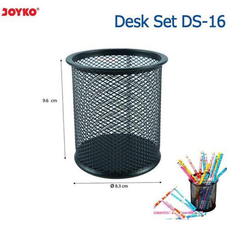 JOYKO DS-16 Desk Set / Pen Holder / Tempat Alat Tulis Jaring Jala