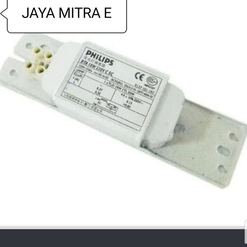 Trafo Philips dan trafo ballast elektrik Phillips Ballast 18