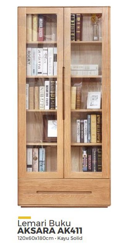 Lemari Buku Aksara Ak411