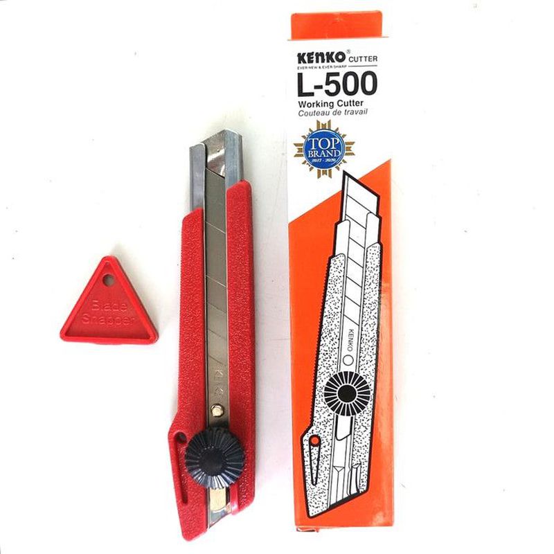 Cutter Kenko L-500 Merah