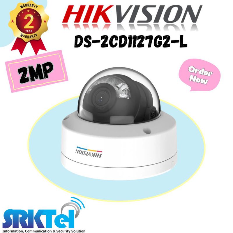 Ds Cd G L Hikvision Ip Camera Mp Colorvu Dome