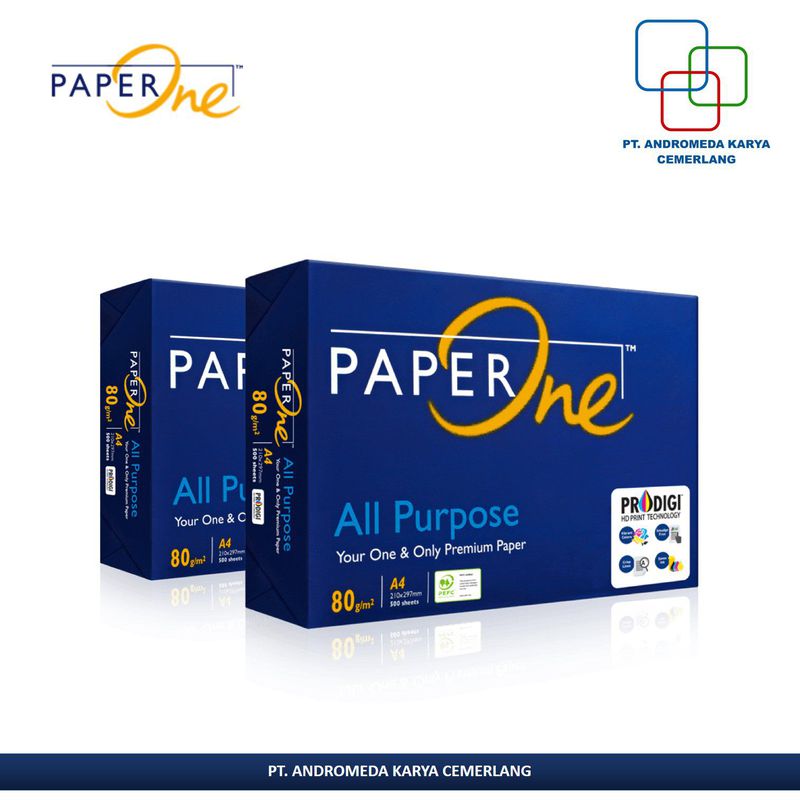Kertas A4 80 Gr Paper One
