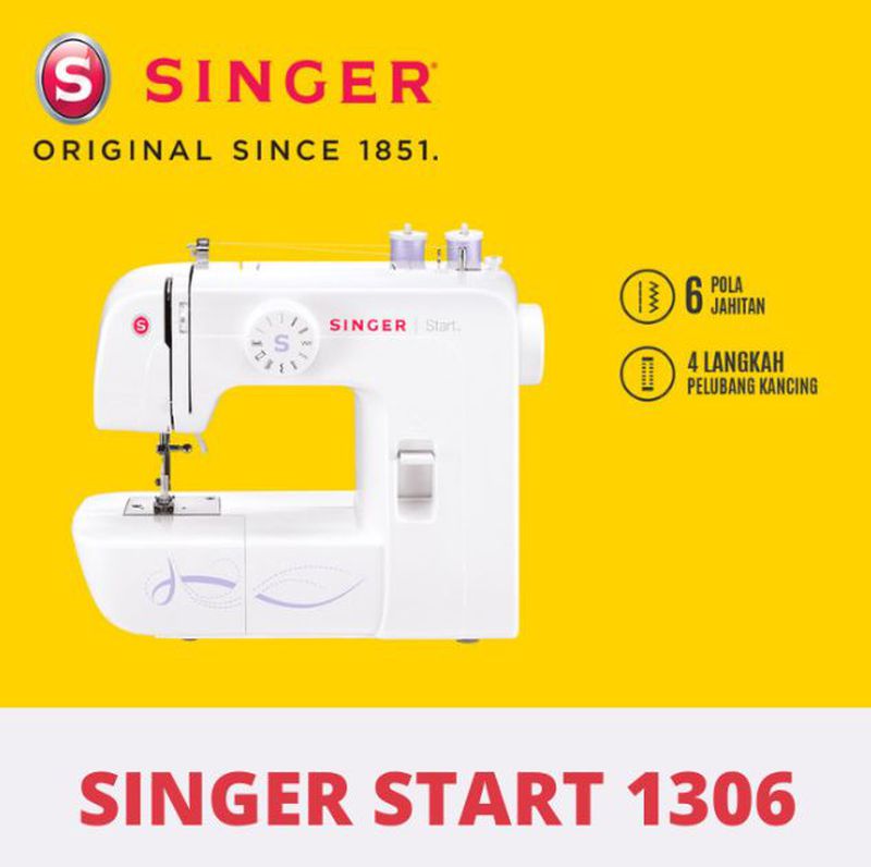 Mesin jahit singer portable 1306 Starting Series
