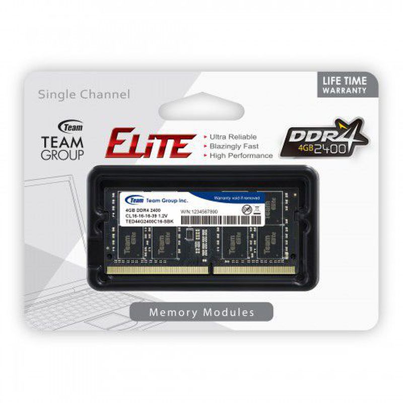 Memory RAM 4GB DDR4