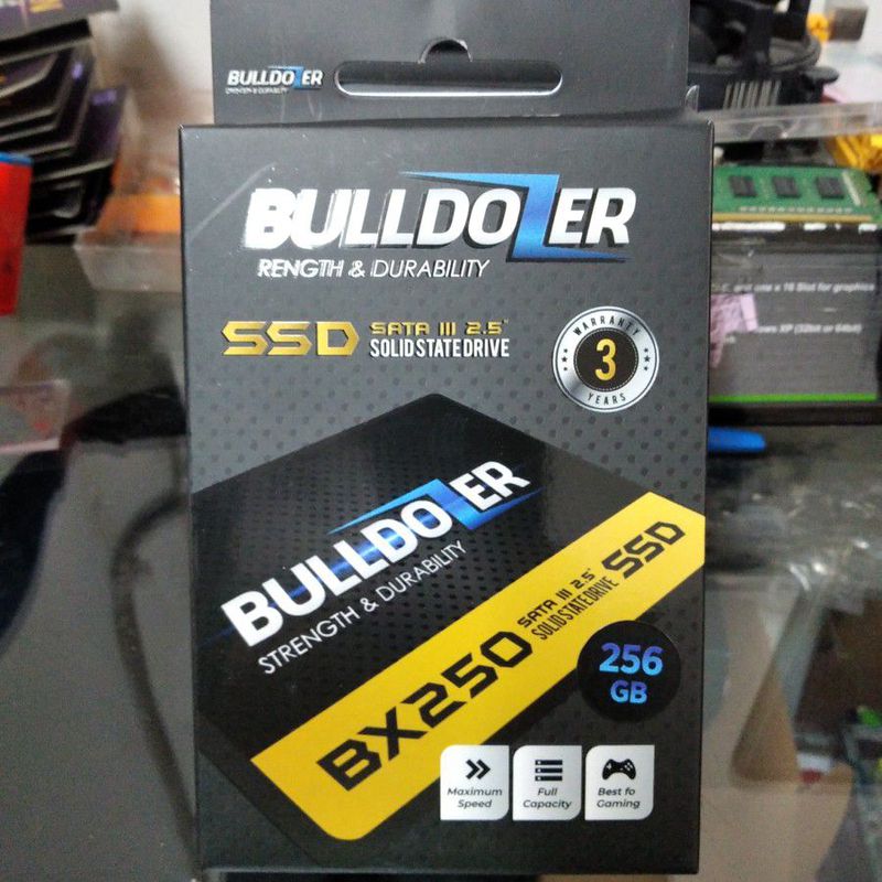 SSD Sata 3 BULLDOZER 256GB