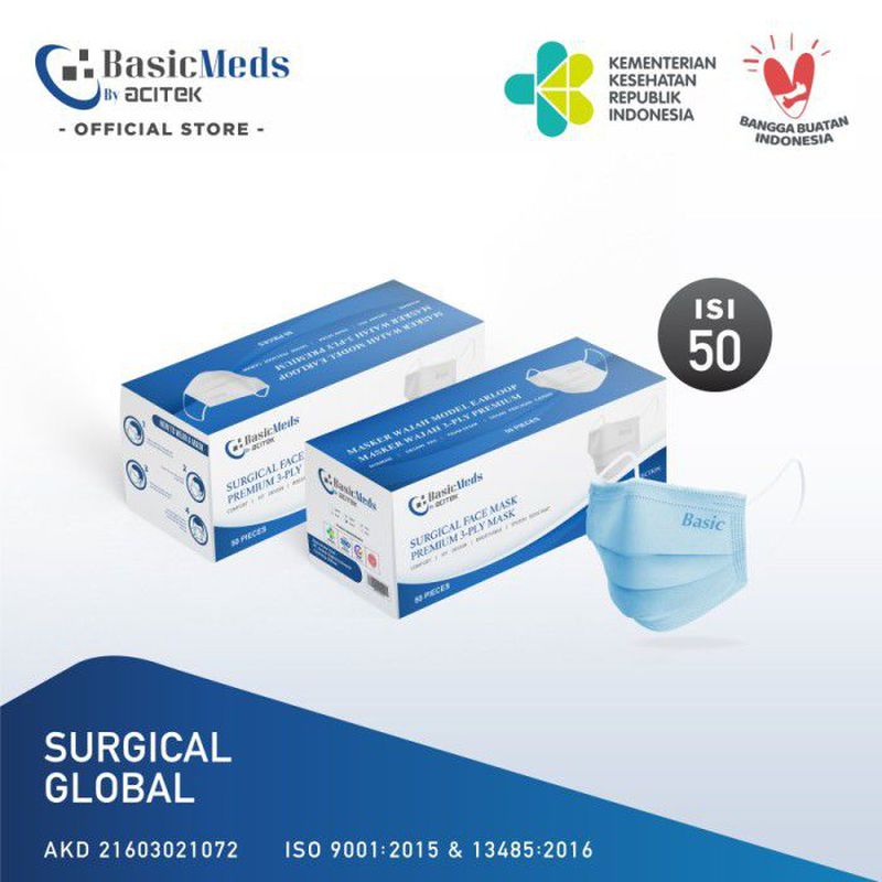 Masker Medis 3 Fly Basic