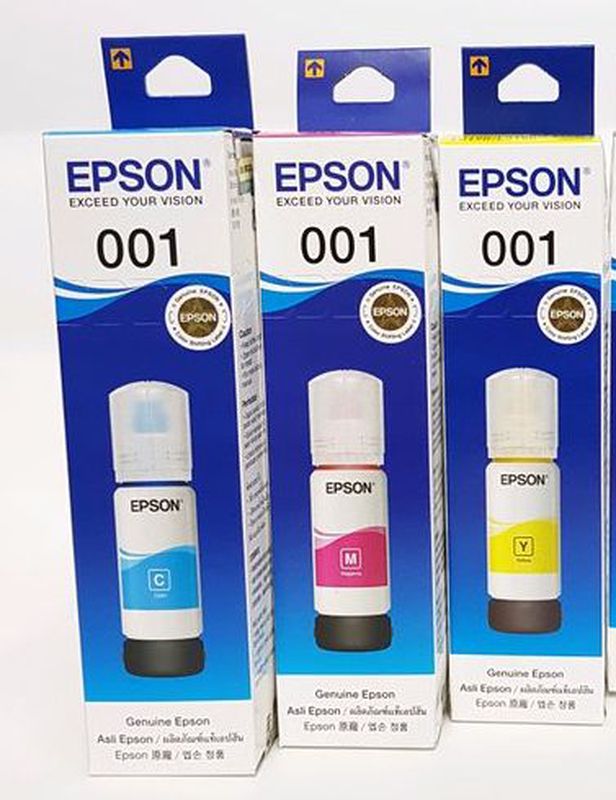 INKJET 70ML 001 COLOUR EPSON - Biru