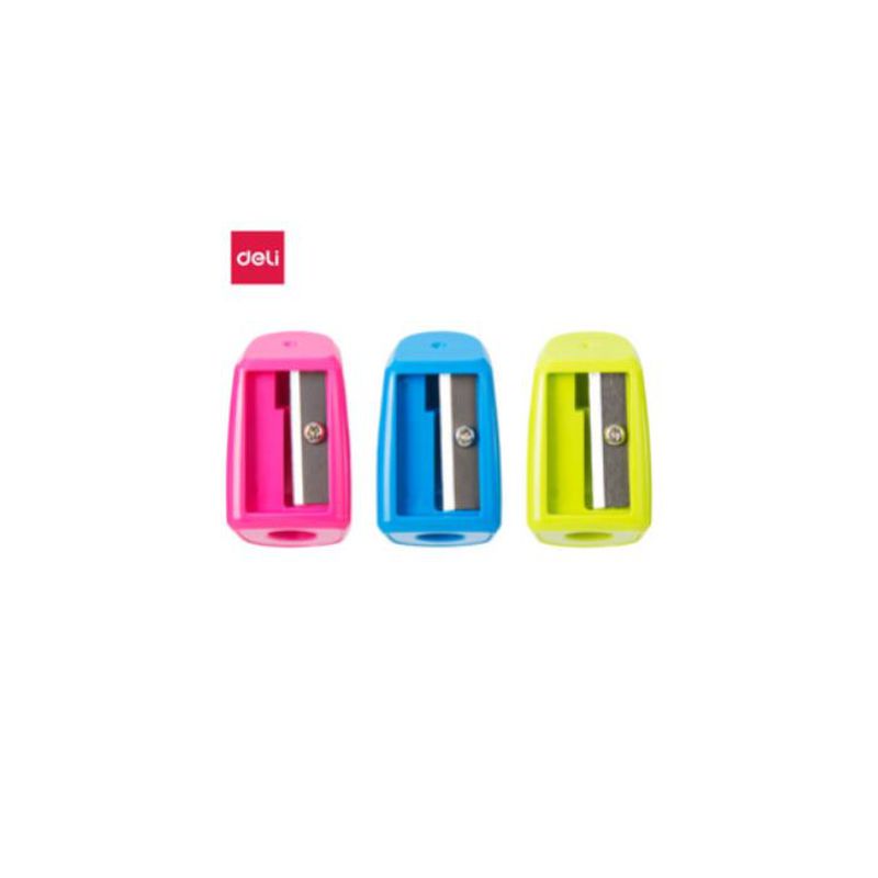 DELI - E0520 Pencil Sharpener Neon Soft Touch