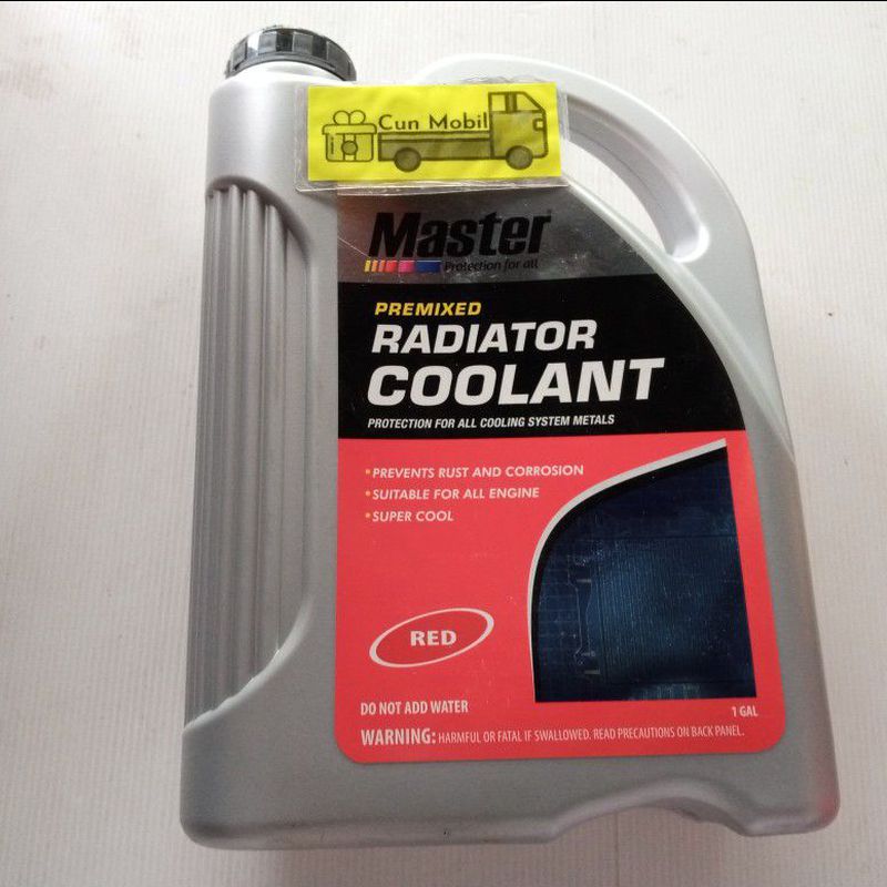 Radiator Coolant Master Warna Merah