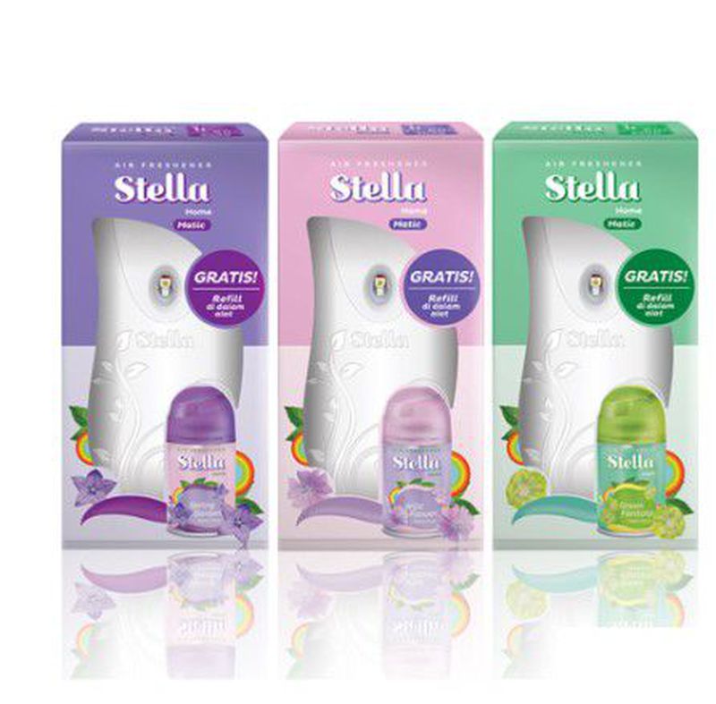 Stella Air Freshener Home Matic Box Set Wild Flower