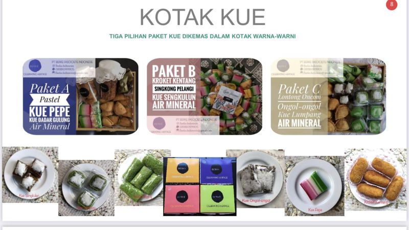 Snack Box Kue Kotak Berke