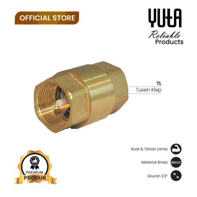 Tusen Klep Kuningan Foot Valve Uk 2 Inch Yuta