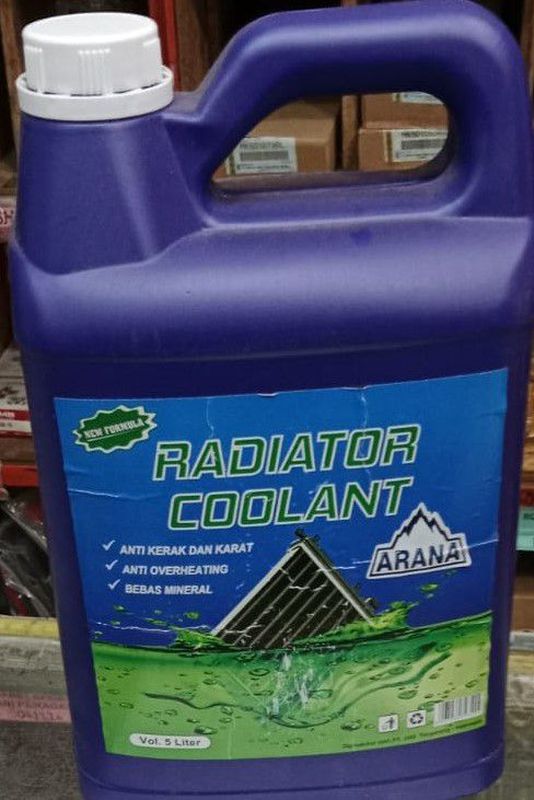 Air radiator part station / arana hijau ken 5L