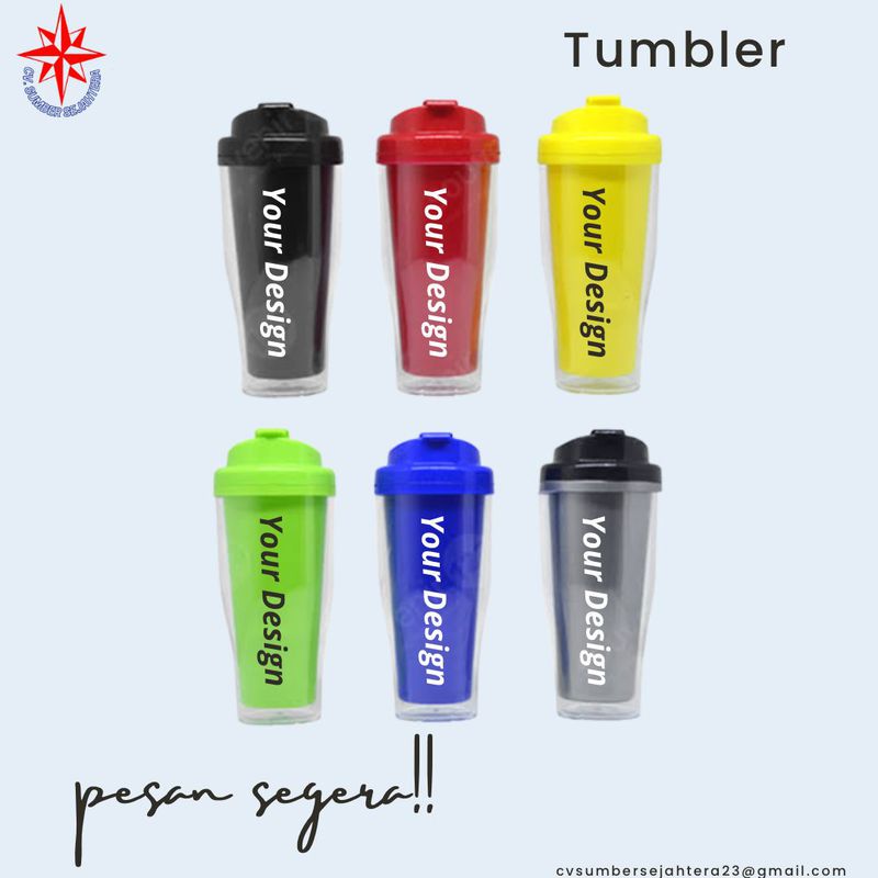 TUMBLER PLASTIK (Insert Paper)