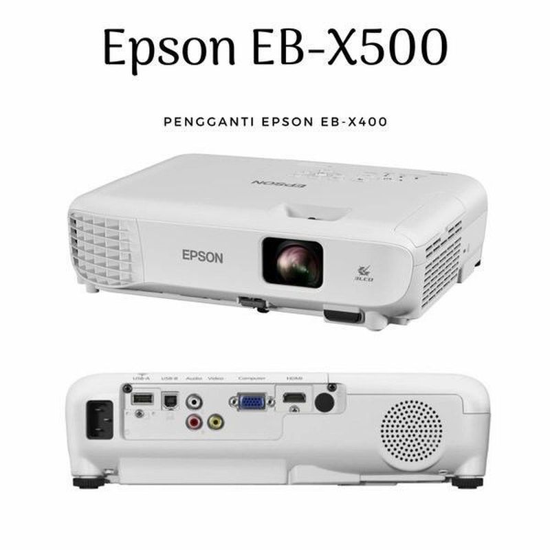 Proyektor Epson Eb X Xga Lcd Hdmi Projector Eb X Vga Hitam