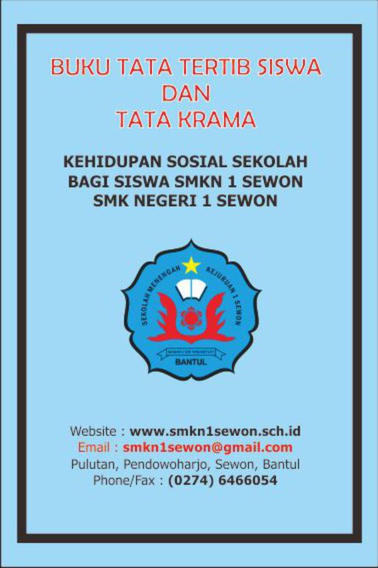 Buku Tata Tertib Siswa