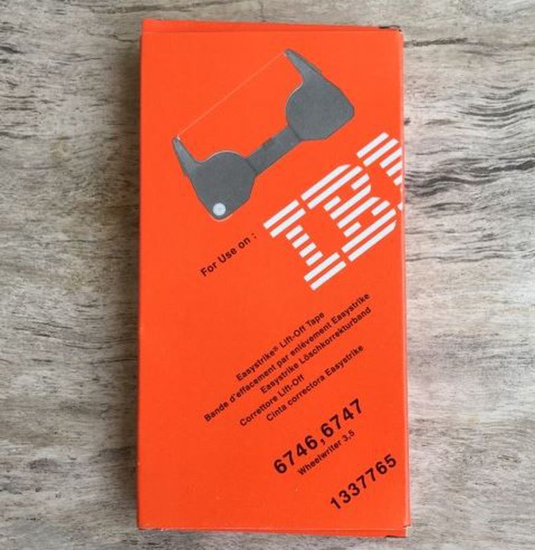 IBM PENGHAPUS MESIN TIK 6747
