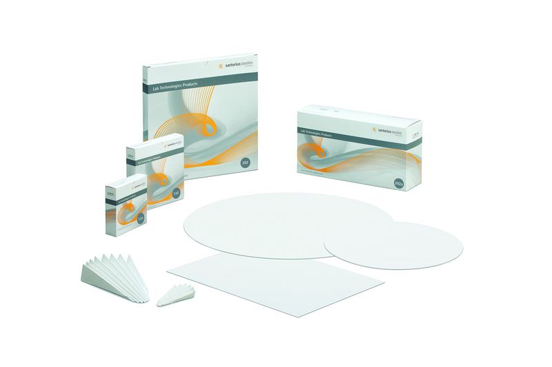 kertas saring HVAS, Sartorius FT-201110-203254, Glass Microfiber ...