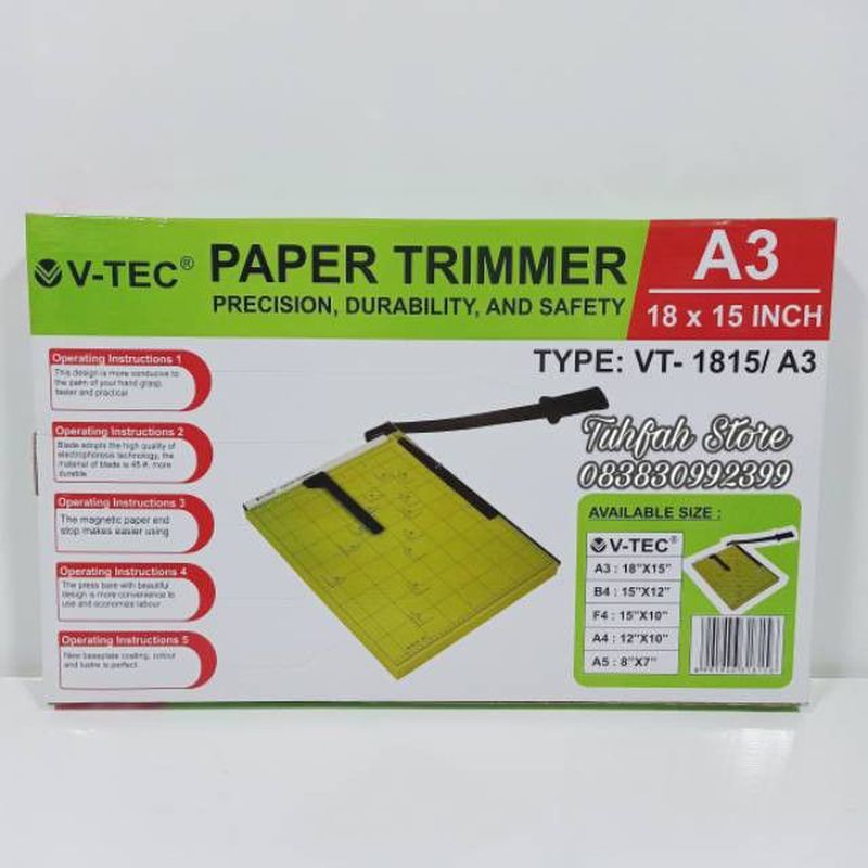 Pemotong Kertas Vtec