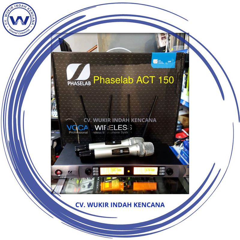 Phaselab Professional UHF Microphone System ACT-150