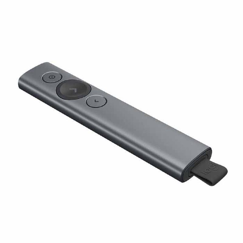 Logitech Spotlight Presentation Remote - Abu -abu