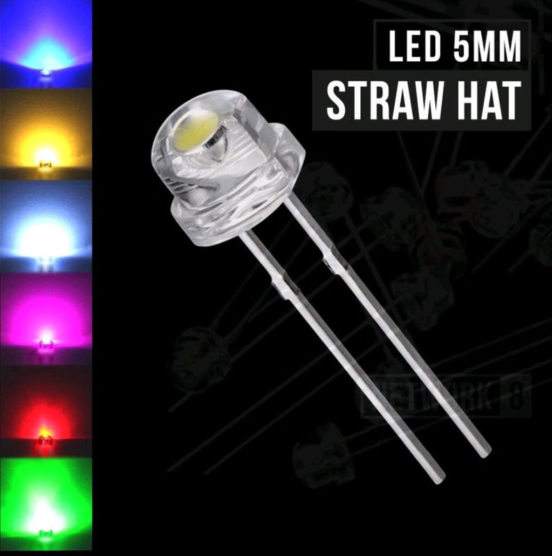 Phares LED Ronds 22mm Pour Voiture RC 1/10 GRC - Spotlight Et Feu De Position