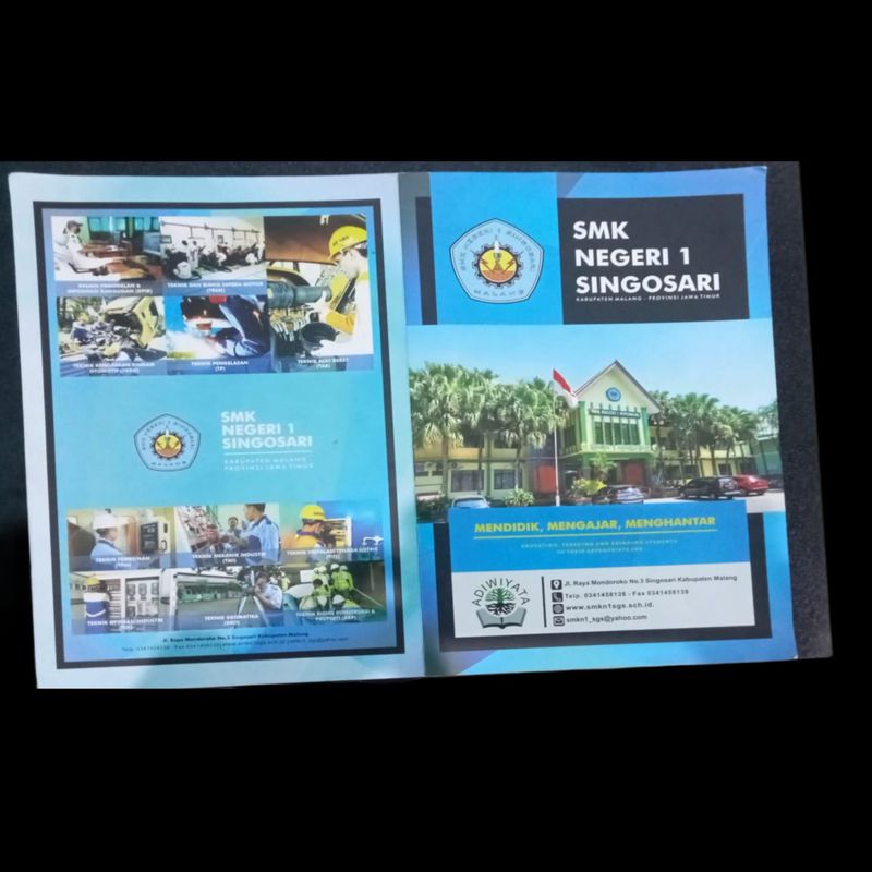 CETAK MAP KERTAS LOGO SEKOLAH